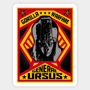 Planet of the Apes propaganda poster 2.0 Sticker